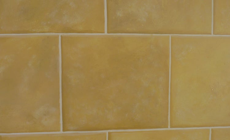 A wall painted with simulated sandstone